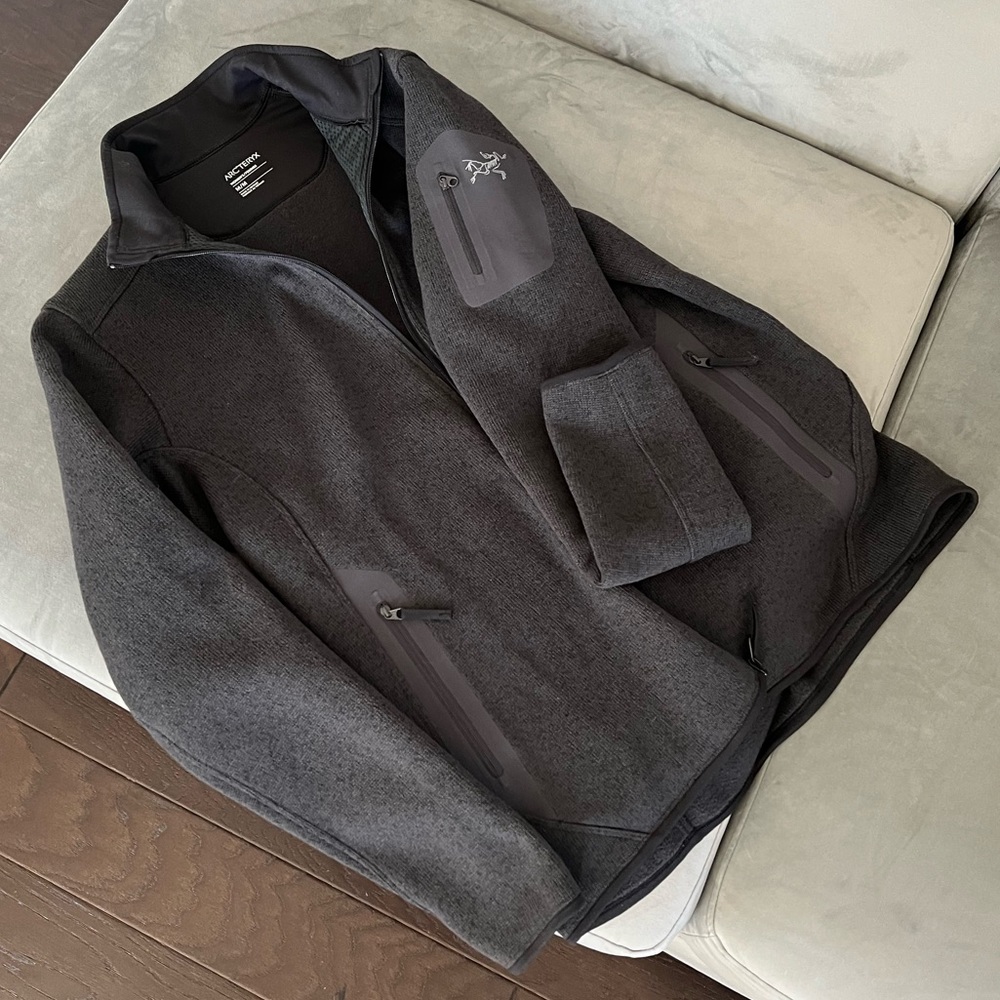 Arc’teryx Covert Cardigan Women’s Black Heather Size M